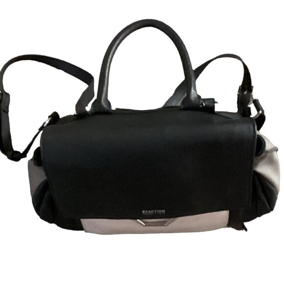 Kenneth Cole Reaction Concord Backpack Purse Vegan Faux Leather Multicolor 211G - Picture 5 of 12